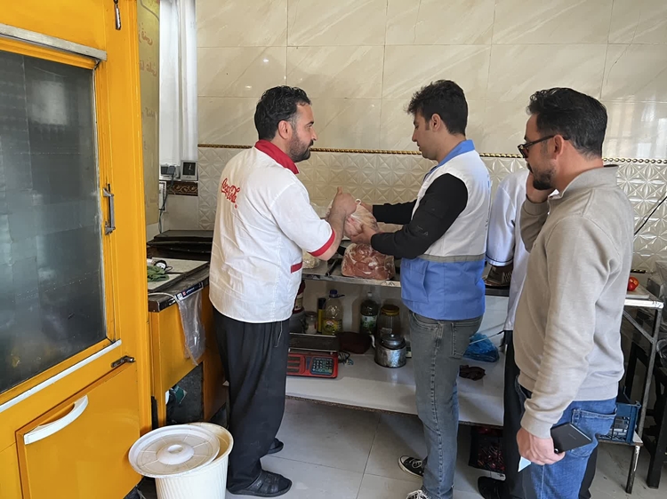 نظارت دامپزشکی بر رستوران‌های شهرستان ابهر